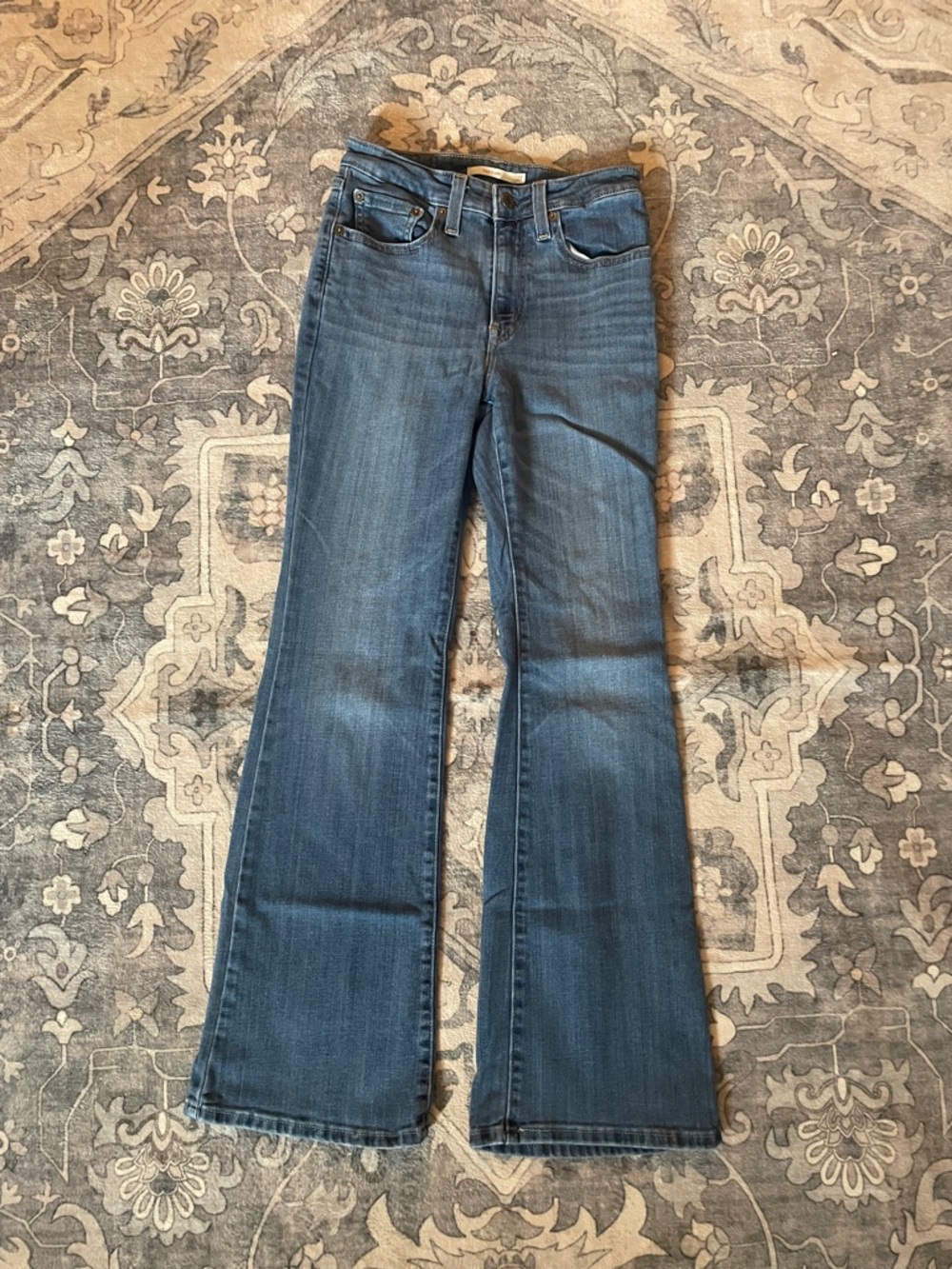 Levi's Blue Flare Jeans